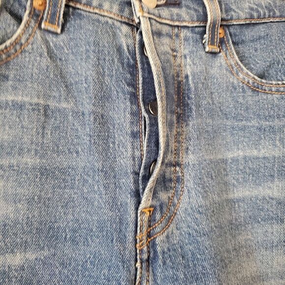 LEVI'S Premium Wedgie Straight Women's Jeans Size 28 - Picture 4 of 6